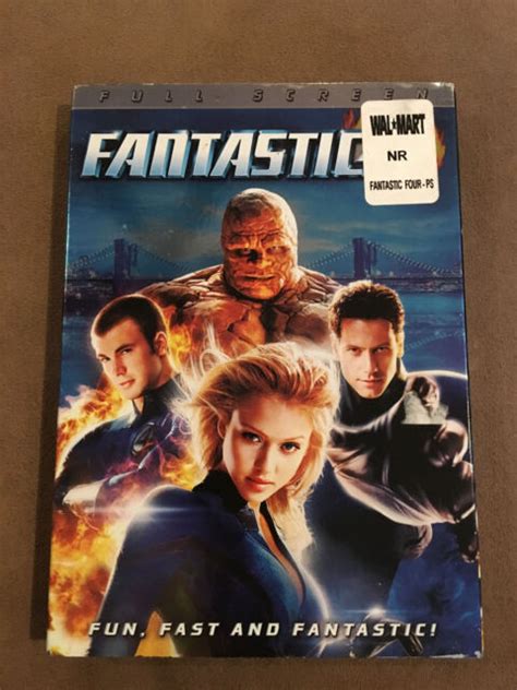 Fantastic Four Dvd 2005 Full Screen Ebay