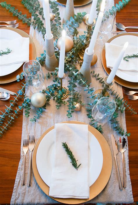 Last Minute Table Setting Ideas For The Holidays Simple