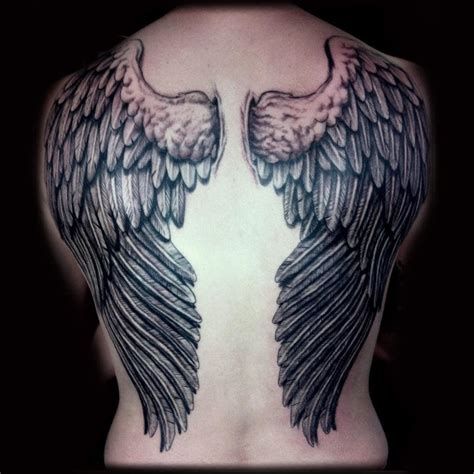 Dark angels can be referenced by dark or black wings, as can birds such as crows and ravens. 128+ Amazing Wing Tattoos to Adorn Your Skin - Wild Tattoo Art
