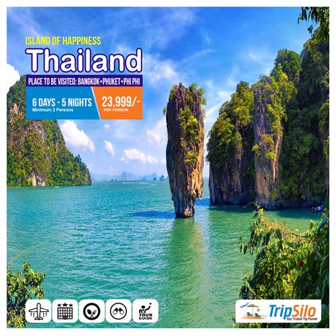Bangkok Phuket Phi Phi Island 5 Nights 6 Days Package