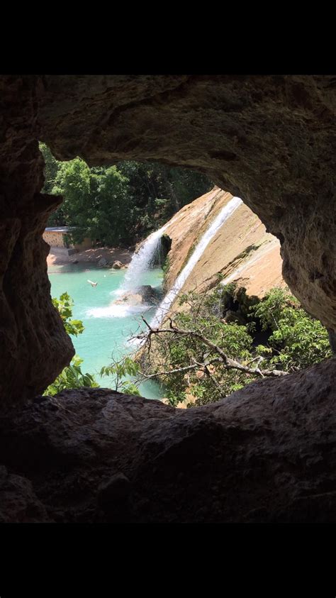 View From Inside A Cave At Turner Falls Park Oklahoma Oc 1920x1080