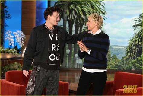 Johnny Depp Talks Feeling Calmer Since Turning 50 On Ellen Photo
