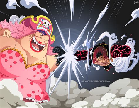 One Piece Luffy Vs Big Mom By Melonciutus On DeviantArt