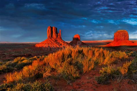 American Southwest Scenic Landscape Background Stock Photo Image Of