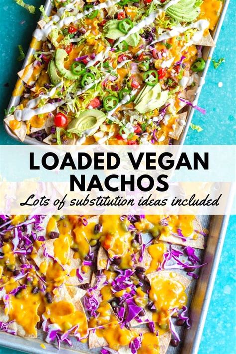 Preheat oven to 424 degrees f. Healthy Loaded Vegan Nachos on Sheet Pan, Plant-based ...