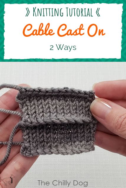 How to knit a basketweave stitch. Knitting Tutorial: Cable Cast On 2 Ways | Cable cast on ...