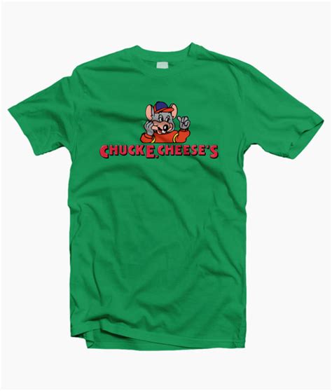 Chuck E Cheeses T Shirt Irish Green Bonestudio
