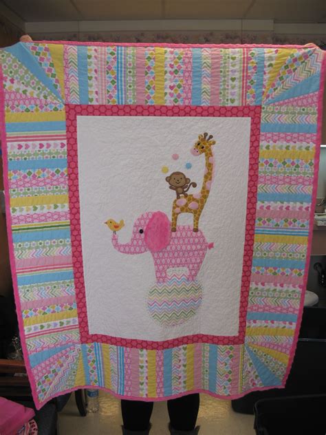 Modern Pink Designs Baby Quilts Baby Quilts