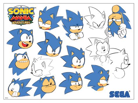 Sonic Mania Sonic How To Draw Sonic Character Design