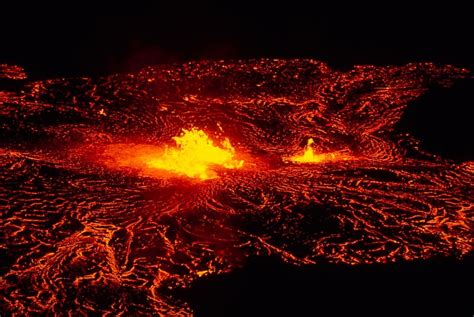 Hd Wallpaper Molten Lava Nature Volcano Hawaii Rocks Tom Kualii