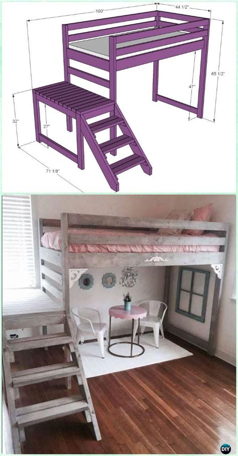 Home Decorating Ideas Diy Kids Bunk Bed Free Plans
