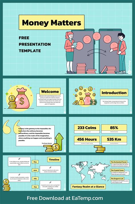Money PowerPoint Presentation Template - Free PowerPoint Templates