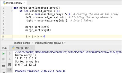 merge sort algorithm java c and python implementation digitalocean