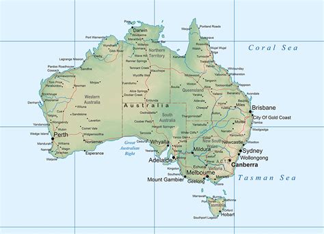 Australia Map