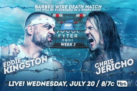 Chris Jericho Vs Eddie Kingston In Barbed Wire Deathmatch Set For 720