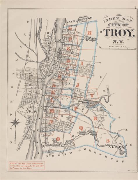 City Of Troy Map