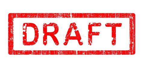 Draft q&a with scouting director johnson. Grunge Office Stamp - DRAFT Stock Vector - Illustration of ...