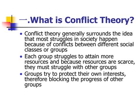Ppt Chapter 10conflict Theory Powerpoint Presentation Free Download