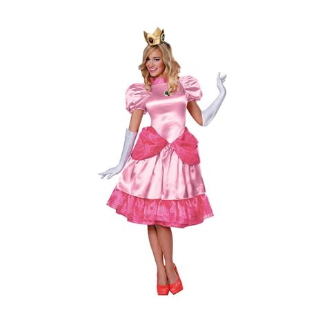 Costume Princesse Peach Adulte Mario Bross
