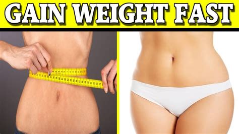 Top 10 Ways To Gain Weight FAST - YouTube