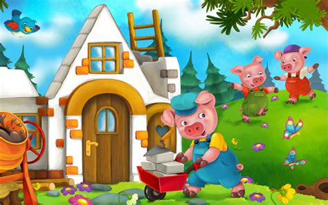 Three Little Pigs Jigsaw Puzzle In Kids Puzzles Puzzles On