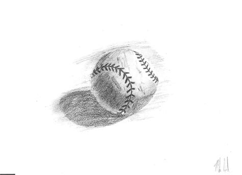 Baseball Drawing By Mike C Hall On Deviantart
