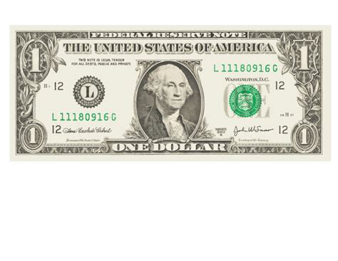 United States One Dollar Bill United States Dollar United States One