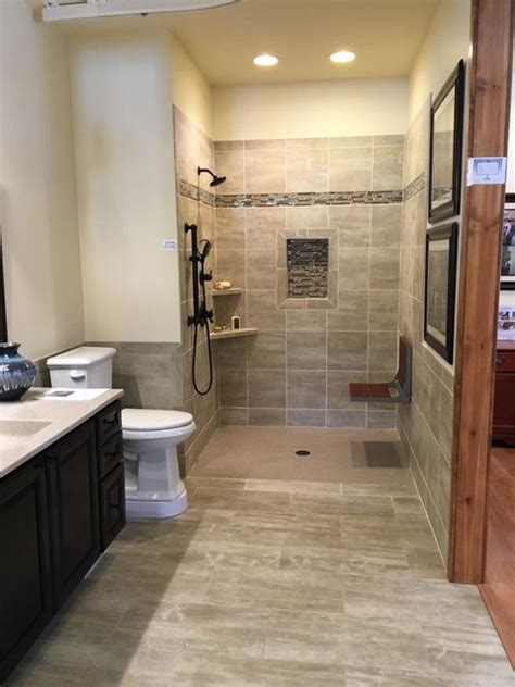 A shower room is a fantastic. Euro Style Zero Threshold Shower - Contemporary - Denver ...