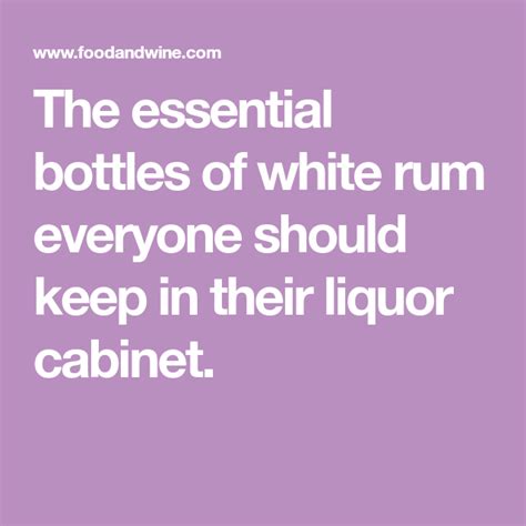 Check spelling or type a new query. 11 Essential White Rums For Your Liquor Cabinet in 2020 ...
