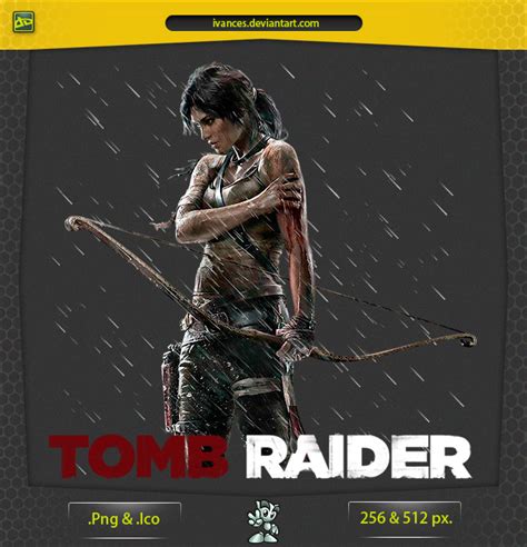 Tomb Raider Icon V2 By Ivances On Deviantart