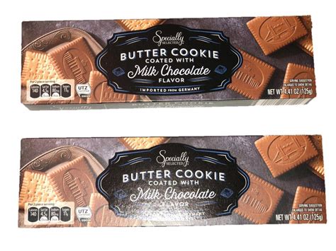 Amazon Com 2 Packs Specially Selected Butter Cookie Coated With