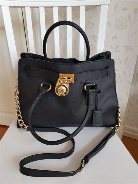 Genuine Michael Kors Hamilton väska (421142069) ᐈ Köp på Tradera
