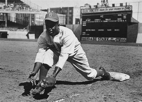 Jackie robinson was an african american professional baseball player who broke major leagues baseball's infamous color barrier when he started at first base for the brooklyn dodgers on april 15, 1947. Jackie Robinson Facts on His 100th Birthday Anniversary