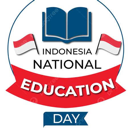 Gambar Hari Pendidikan Nasional Indonesia Dengan Desain Buku Dan