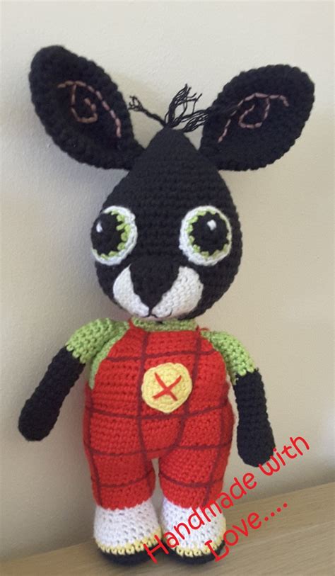 Cbeebies Inspired Bing Bunny Crochet Pattern Only Etsy