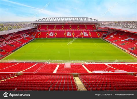 Liverpool fc, anfield, contemporary print, poster, soccer stadium, arena, stadion, stadio, calcio, fútbol, voetbal. Liverpool Großbritannien Mai 2018 Anfield Stadion Das ...