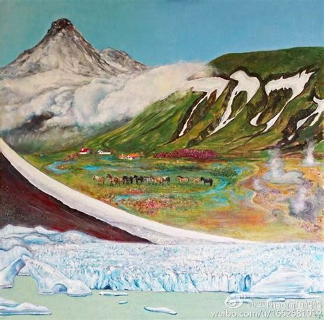Iceland Painting Oil Painting Art