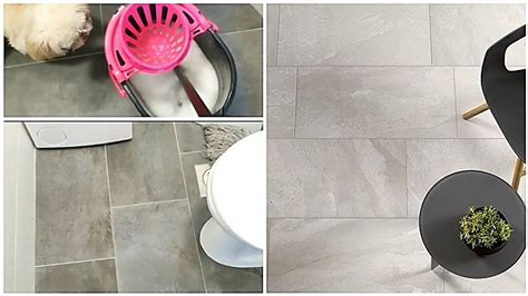 How to clean pool tile with vinegar. How to make natural floor (tiles) cleaner with lemon ...