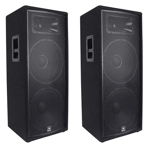 Jbl 2 Jrx225 Dual 15 Professional 4000w Passive Djpa Speakers 4 Ohm