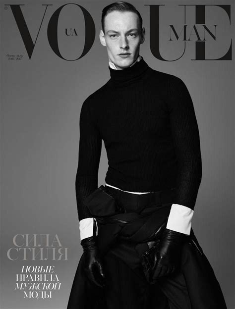 Romanian Model Roberto Sipos By Nagi Sakai For Vogue Man Ukraine