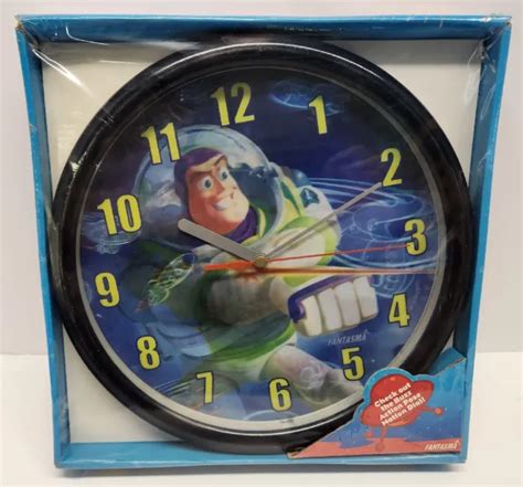 Toy Story 2 Buzz Lightyear 10 Hologram Wall Clock By Fantasma New In