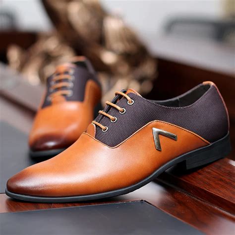 Buy 2017 Men Formal Leather Shoes Quality Brand Mens