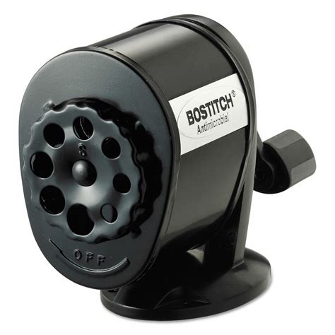 Bostitch Counter Mountwall Mount Antimicrobial Manual Pencil Sharpener