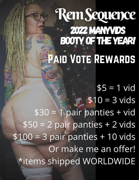 TW Pornstars The Rem Sequence Twitter It S Time Vote For Me In The MV Awards For MV Booty