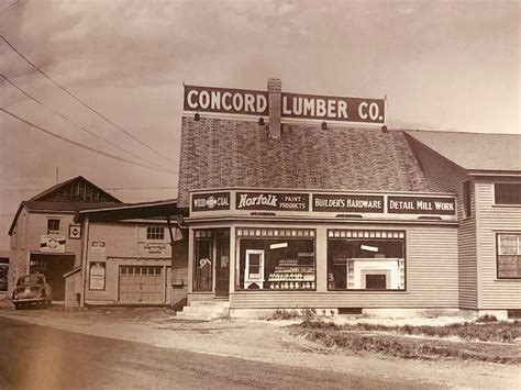 Looking Back Concord Lumber Company The Concord Insider