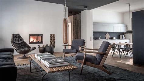 Edgy Luxury Apartment Equipped With Statement Furniture