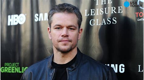 Matt Damon Clarifies Sexuality Stance