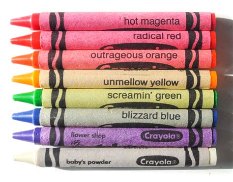 8 Crayola Crayons 3m Bandage Themed Jennys Crayon Collection