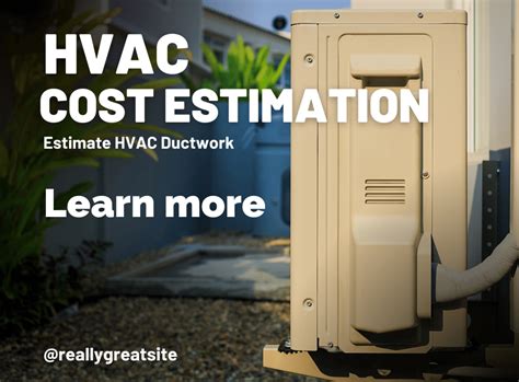 How To Estimate Hvac Ductwork