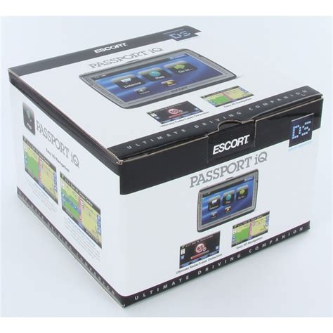 Superficially, the passport iq looks like a standard portable navigation device. Escort Passport iQ Radar/Laser Detector